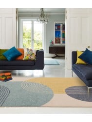 Blue Retro Rug - Thumbnail - 2