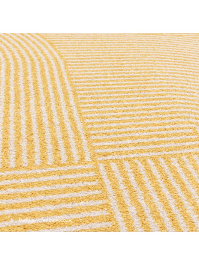 Yellow Geo Rug - 3