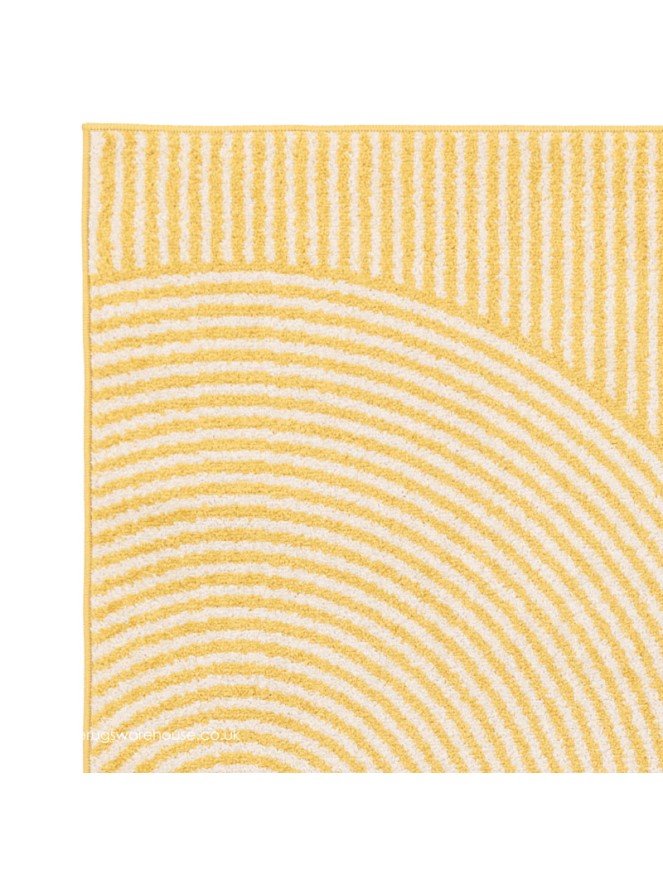 Yellow Geo Rug - 4