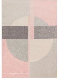 Pink Circle Rug - Thumbnail - 6