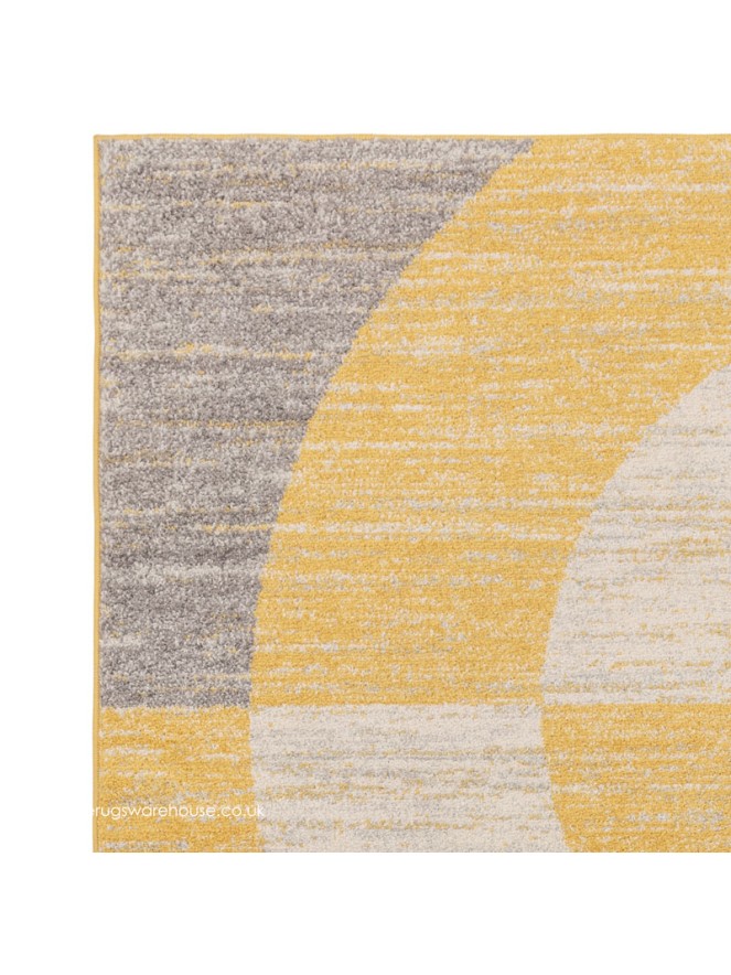 Yellow Halo Rug - 4