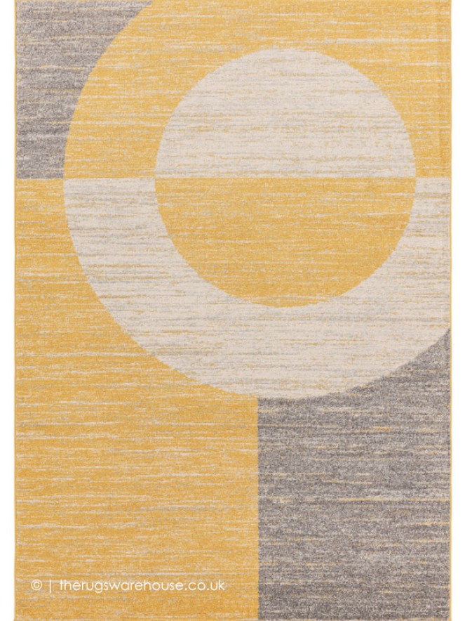 Yellow Halo Rug - 7