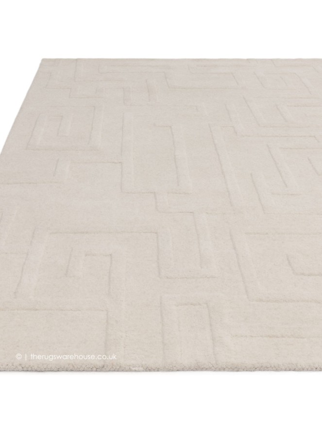 Maze Cream Rug - 6