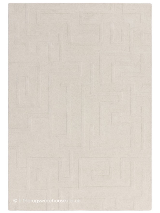 Maze Cream Rug - 7