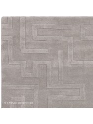 Maze Silver Rug - Thumbnail - 4