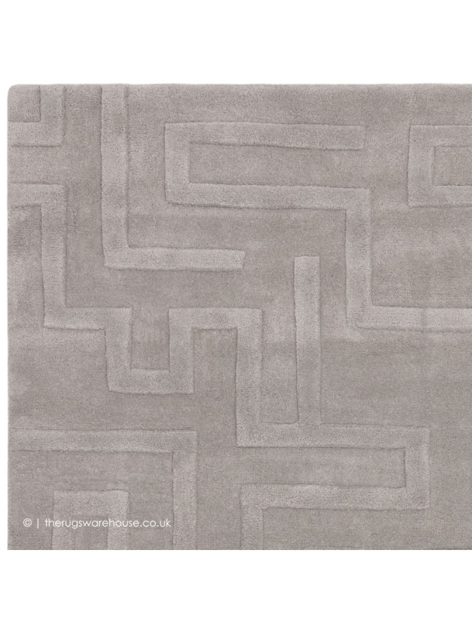 Maze Silver Rug - 4