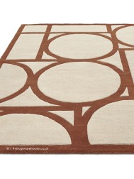 Metro Rust Rug - Thumbnail - 6