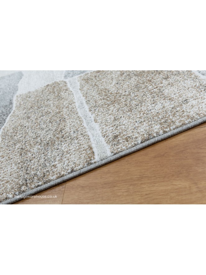 Chivaso Grey Beige Rug - 4