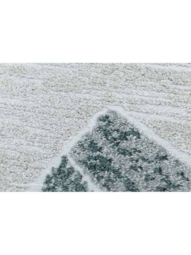 Chivaso Grey Teal Rug - 7