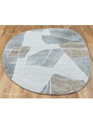 Chivaso Pebble Grey Beige Rug - Thumbnail - 2