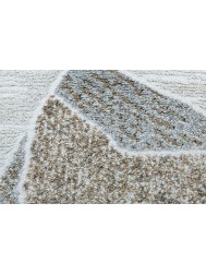 Chivaso Pebble Grey Beige Rug - Thumbnail - 5