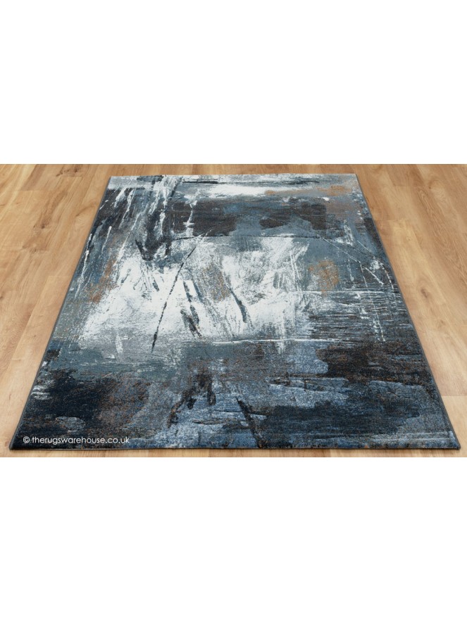 Lexi Blue Mix Rug - 3