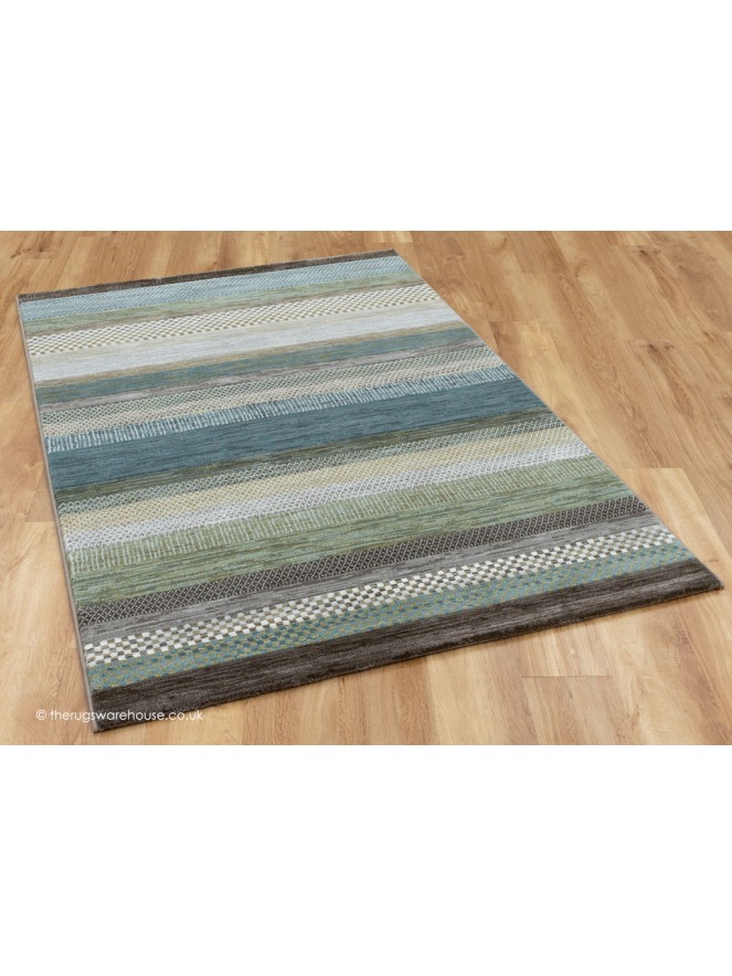 Colemar Blue Mix Rug - 2