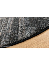 Merso Dark Mix Circle Rug - Thumbnail - 3