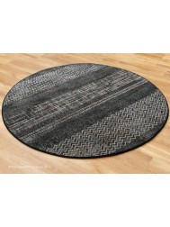 Merso Dark Mix Circle Rug - Thumbnail - 7