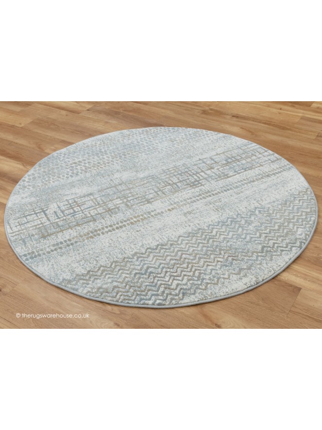 Merso Light Mix Circle Rug - 7