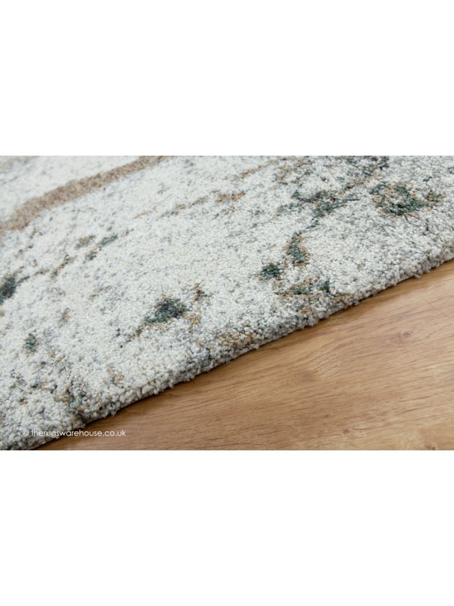 Fida Grey Teal Rug - 4