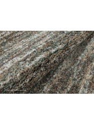 Dunya Teal Circle Rug - Thumbnail - 4