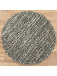 Dunya Teal Circle Rug - Thumbnail - 7