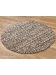 Dunya Terra Circle Rug - Thumbnail - 2