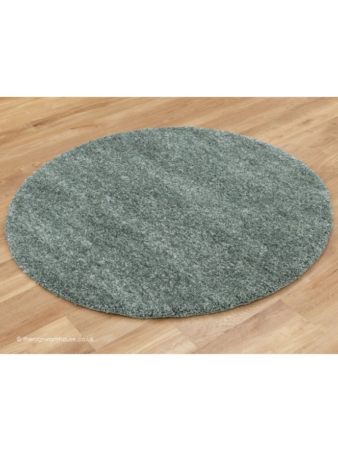 Mehari Teal Circle Rug - 2