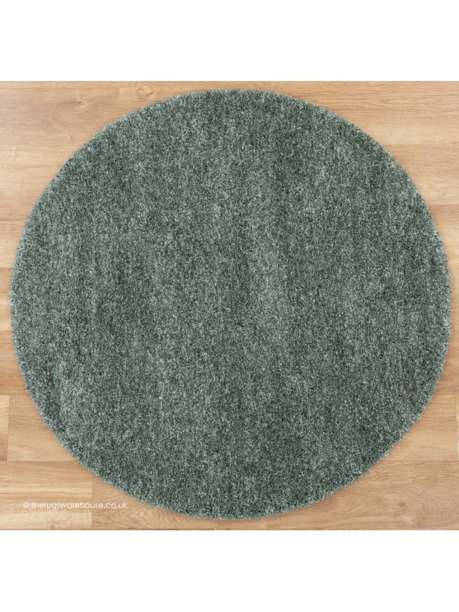 Mehari Teal Circle Rug - 7