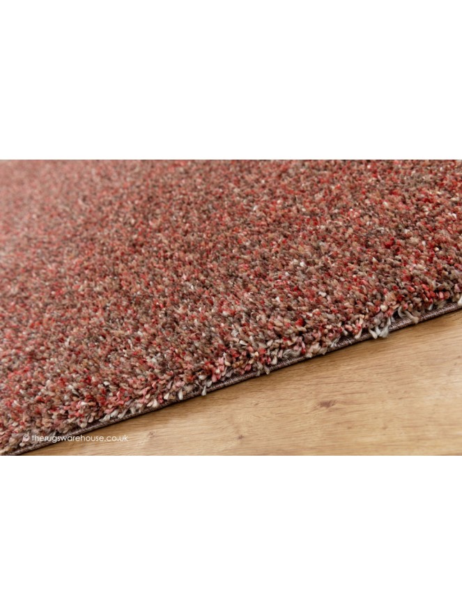 Coral Pink Mix Rug - 4