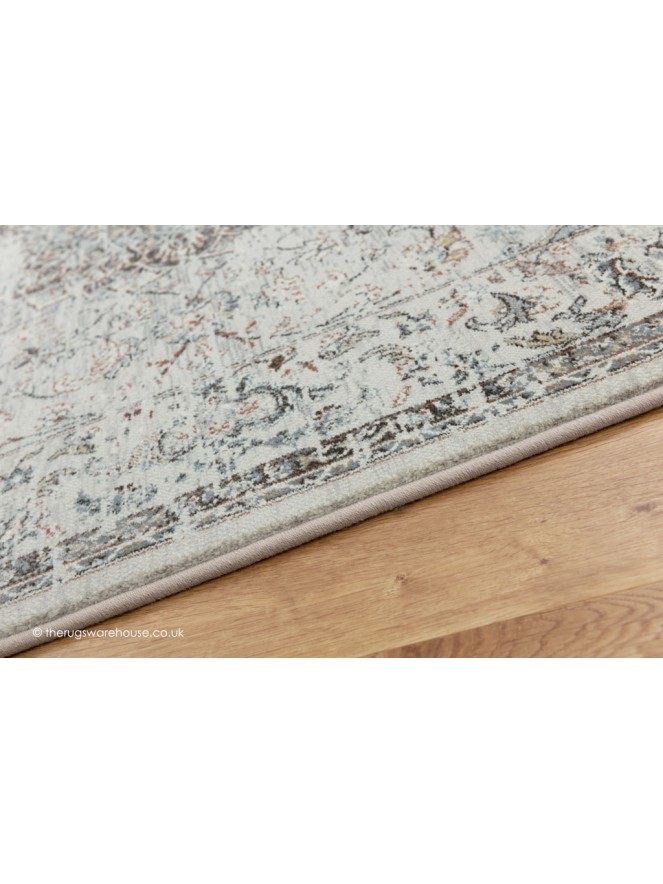 Indus Cream Grey Rug - 4