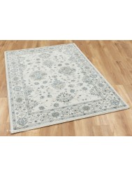 Tebrisi Cream Blue Rug - Thumbnail - 2