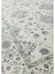 Tebrisi Cream Blue Rug - Thumbnail - 6