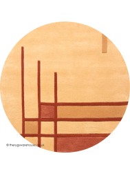 Crateva Circle Rug - Thumbnail - 6