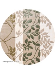 Montreaux Beige Circle Rug - Thumbnail - 7