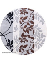 Montreaux Grey Circle Rug - Thumbnail - 7