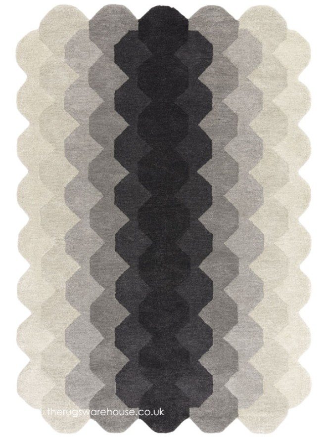 Hive Charcoal Rug - 7