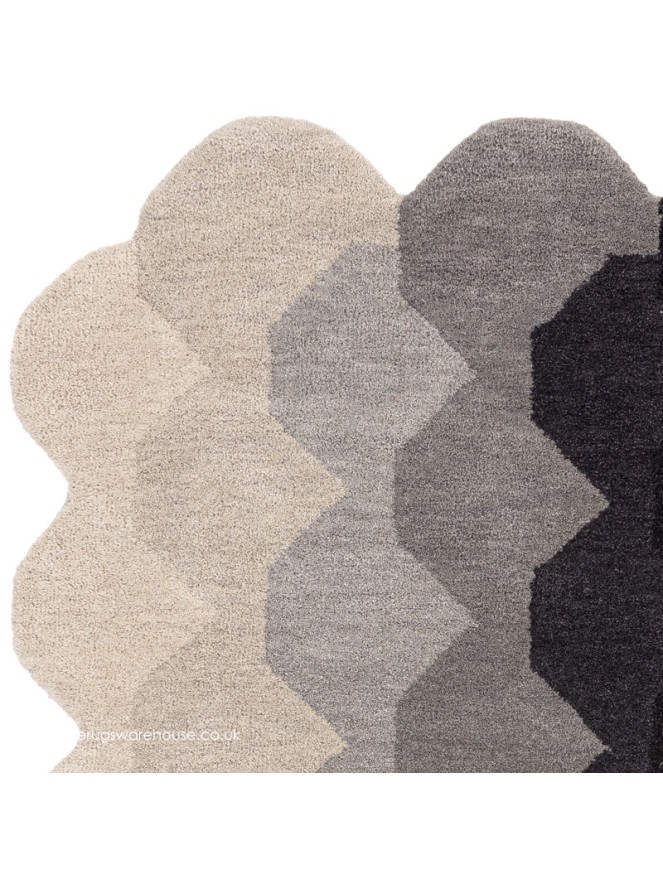 Hive Charcoal Rug - 4