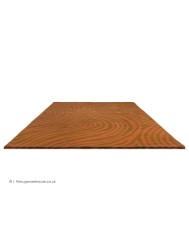 Groove Burnt Orange Rug - Thumbnail - 6