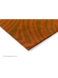 Groove Burnt Orange Rug - Thumbnail - 4