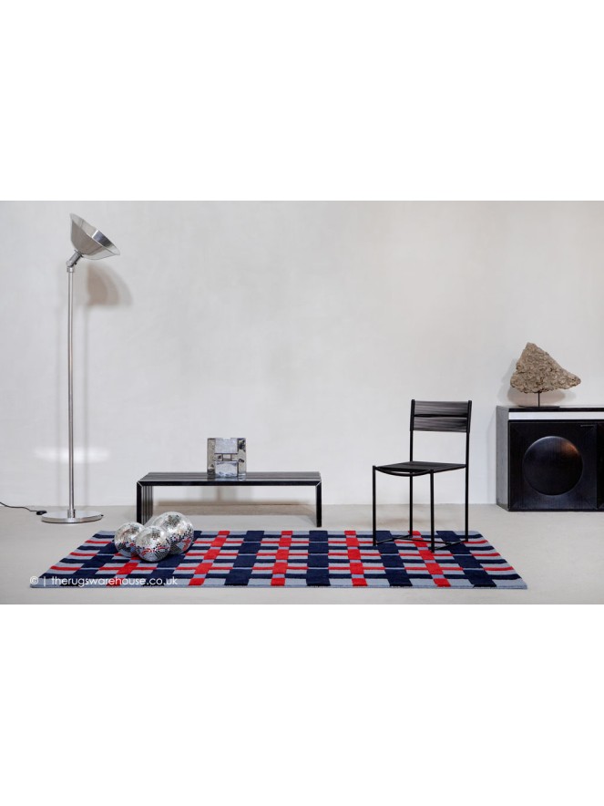 Milano Royal Blue Rug - 2