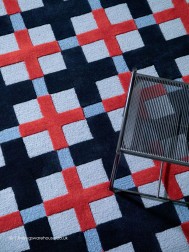 Milano Royal Blue Rug - Thumbnail - 3