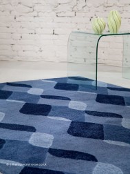 Riff Water Blue Rug - Thumbnail - 3