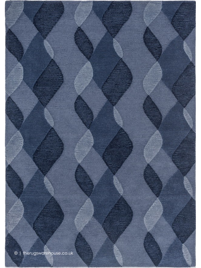 Riff Water Blue Rug - 7