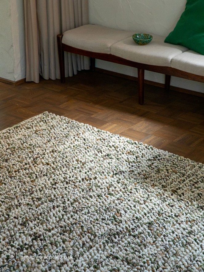 Marble Moss Green Rug - 2