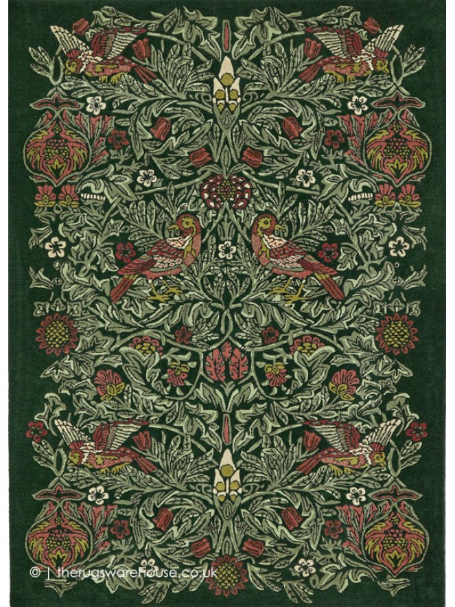 Bird Tump Green Rug - 8