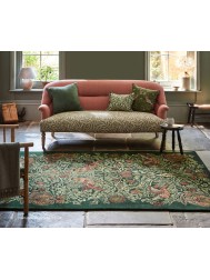 Bird Tump Green Rug - Thumbnail - 3