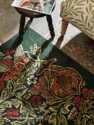 Bird Tump Green Rug - Thumbnail - 4