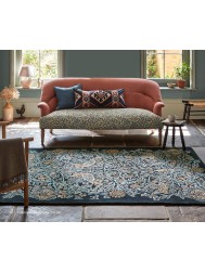 Bird Webbs Blue Rug - Thumbnail - 3