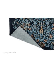 Bird Webbs Blue Rug - Thumbnail - 6