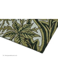 Bluebell Leafy Green Rug - Thumbnail - 5