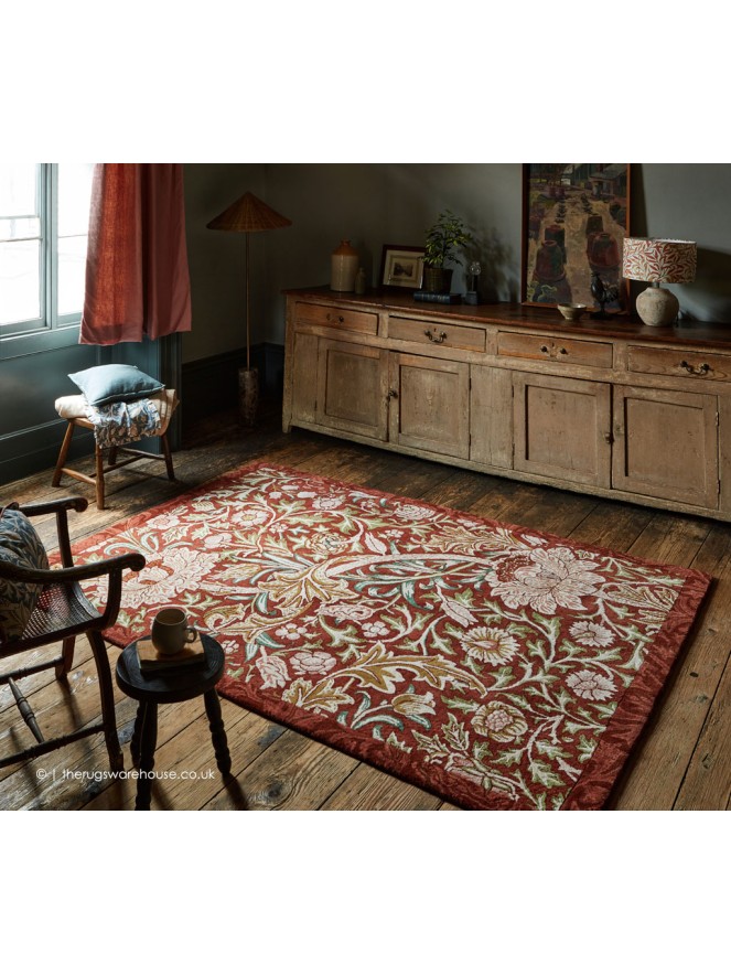 Trent Red House Rug - 3