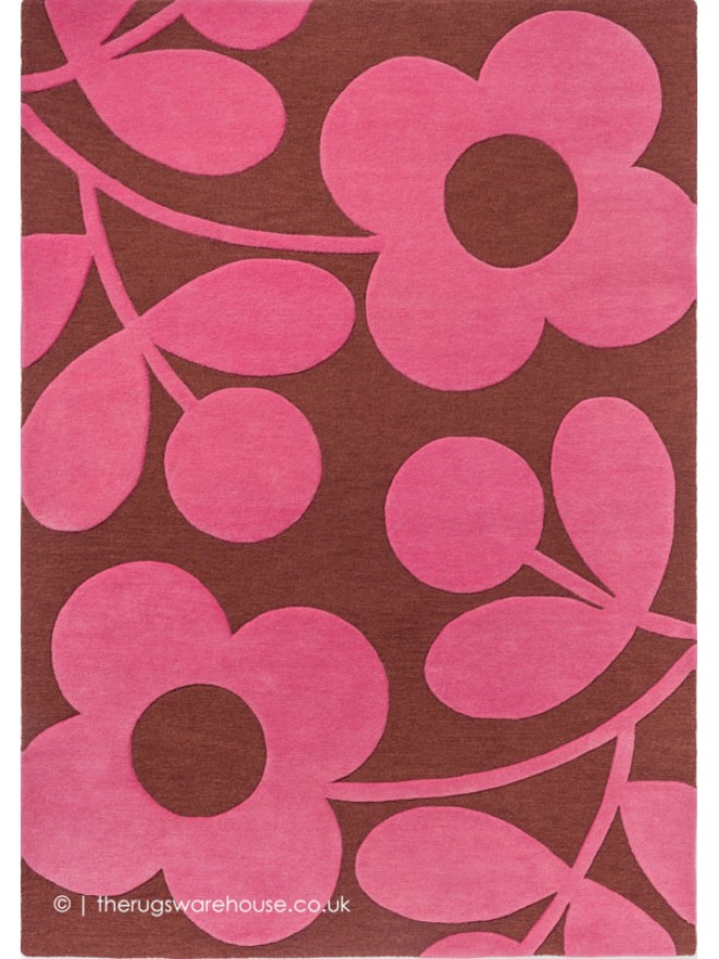 Spring Stem Paprika Rug - 7